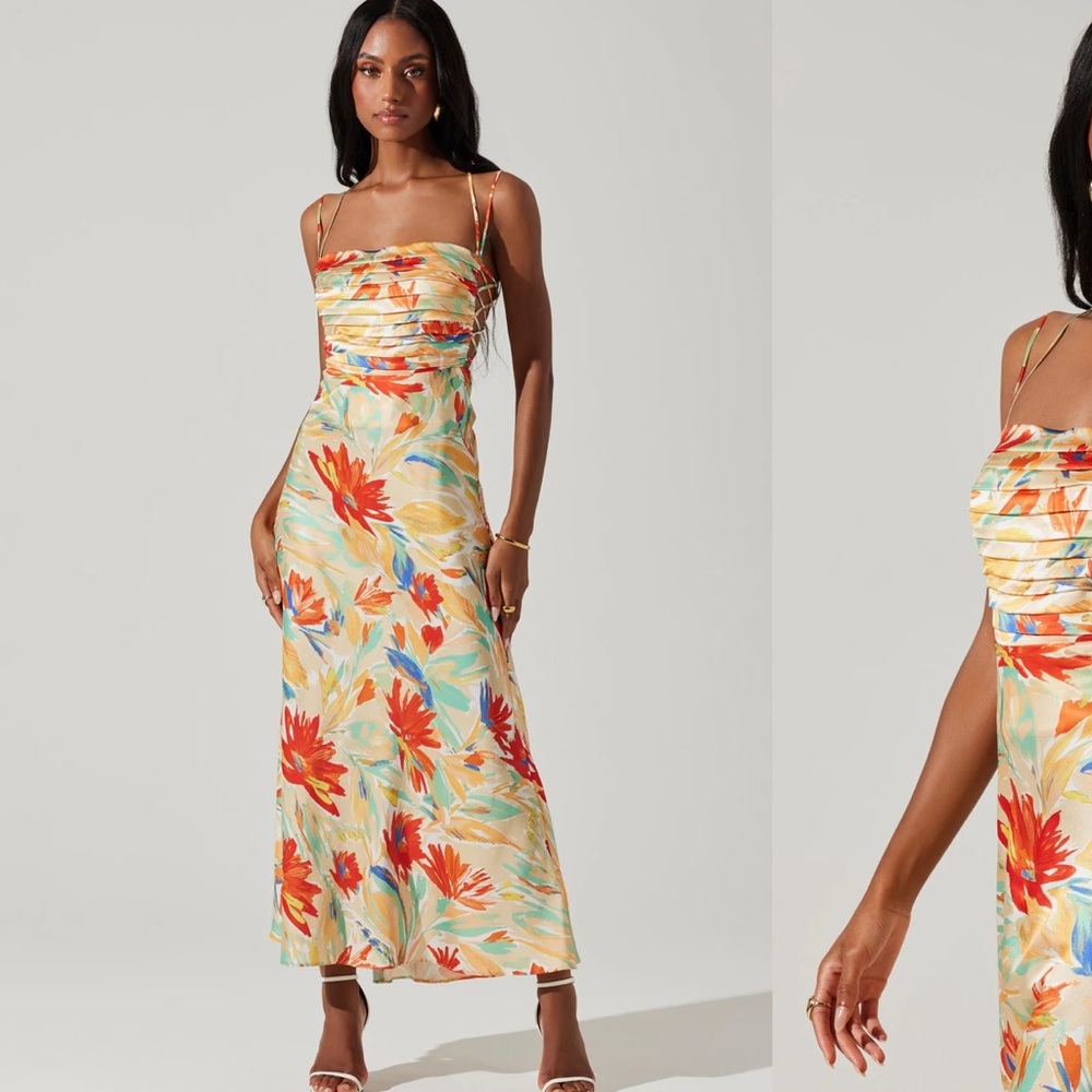 ASTR Antila Floral Maxi Dress